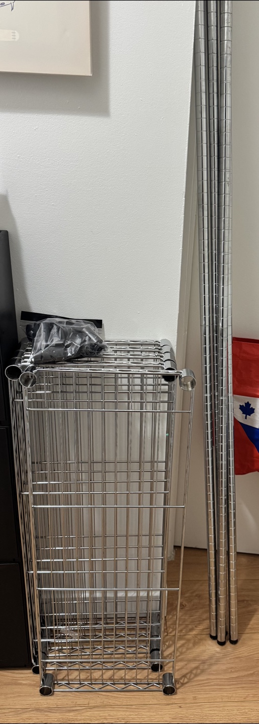 Metal storage shelves - photo 2