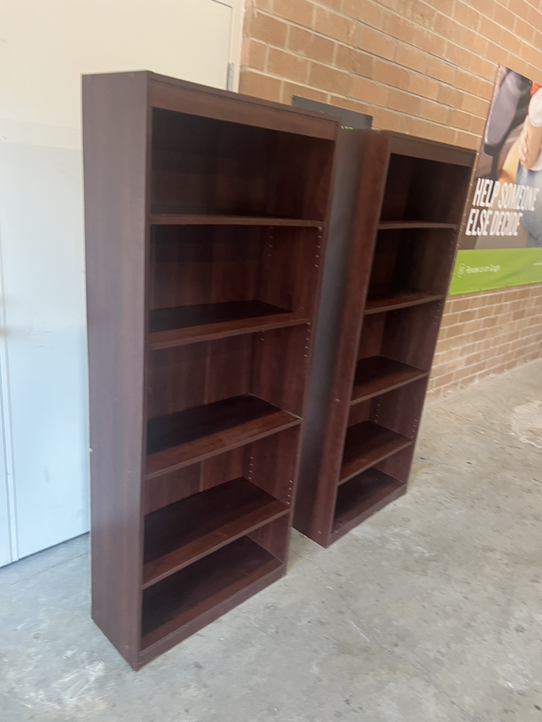 Set of 2 Bookcases - photo 4