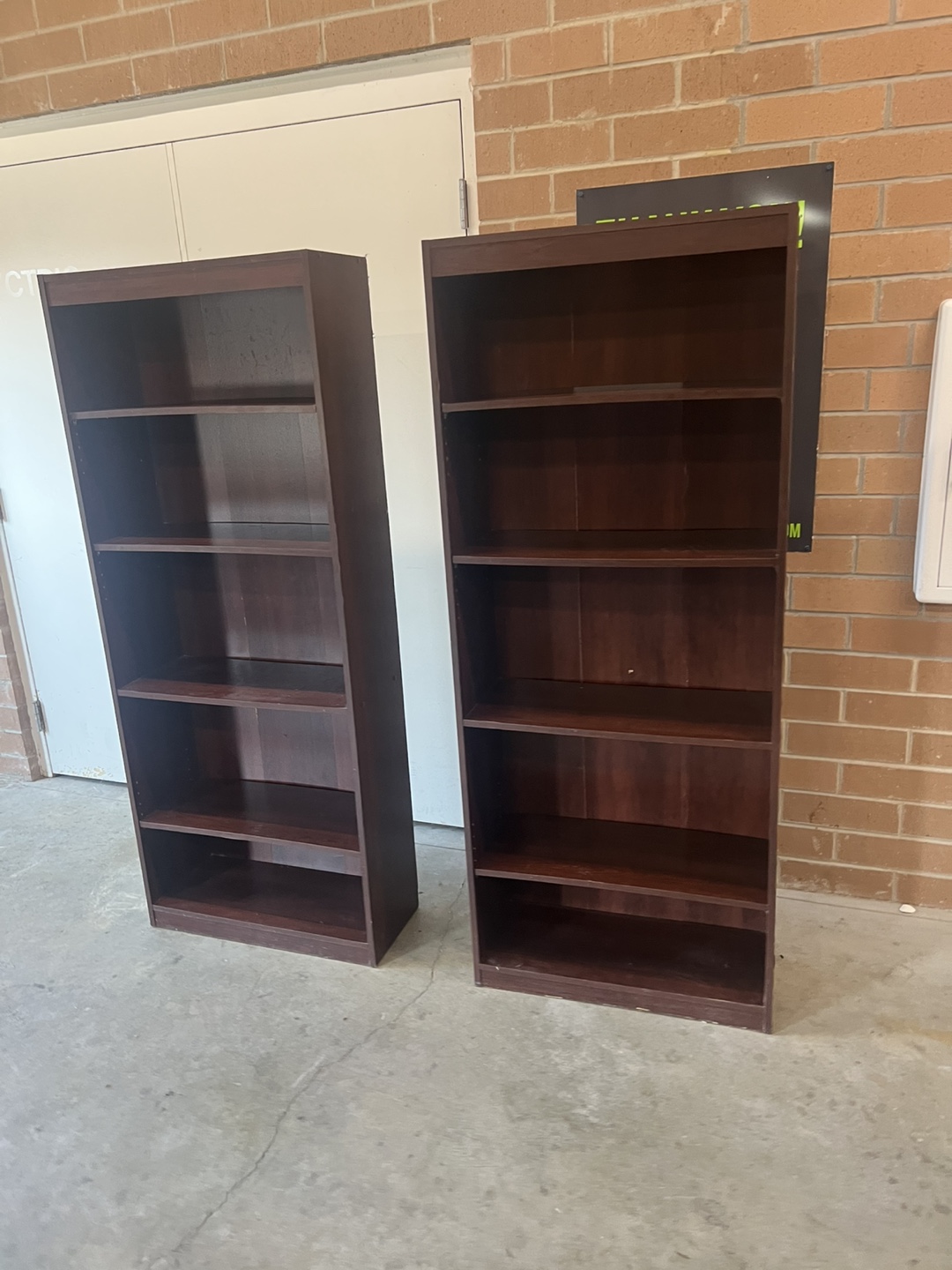 Set of 2 Bookcases - photo 5