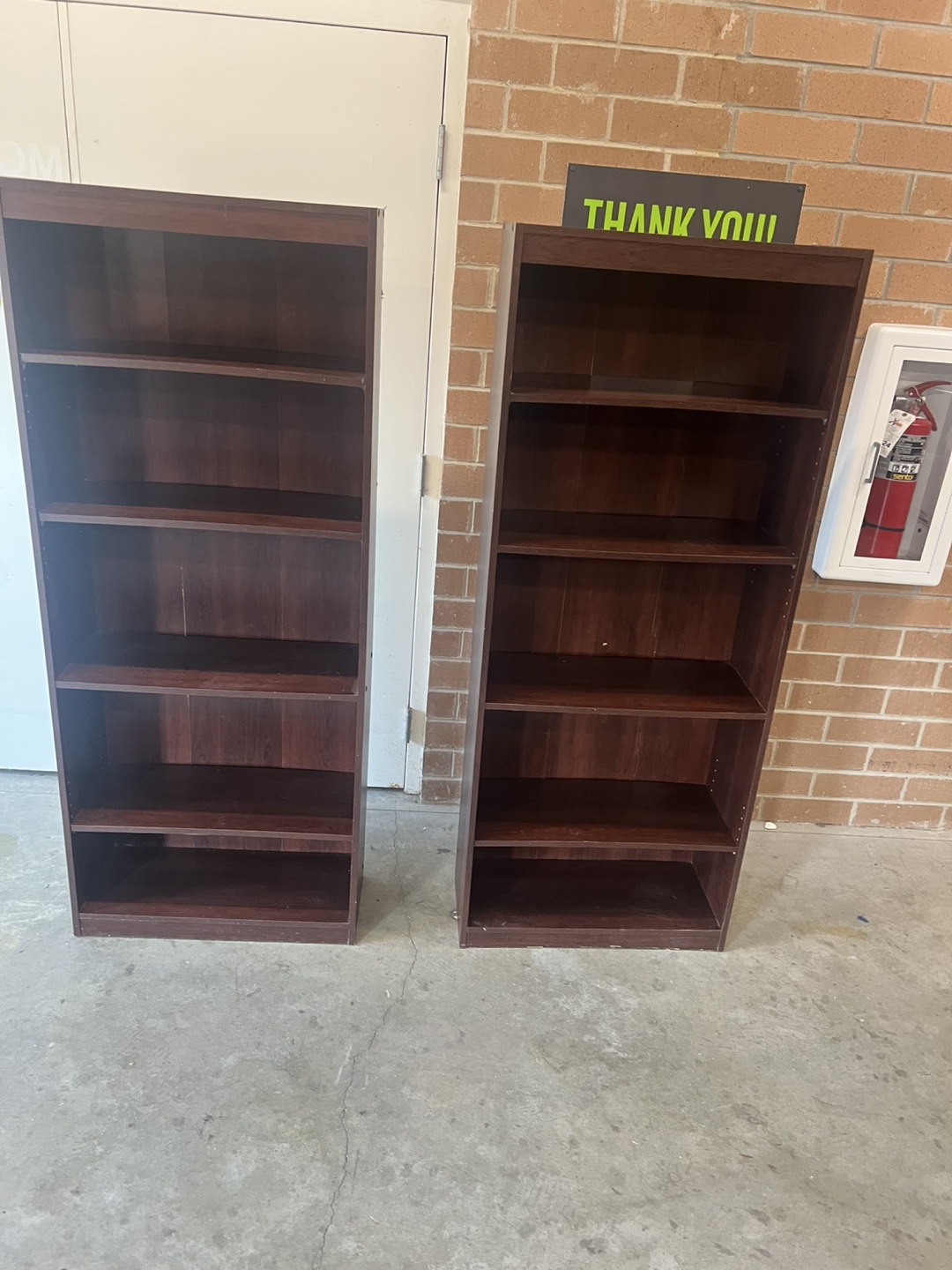 Set of 2 Bookcases