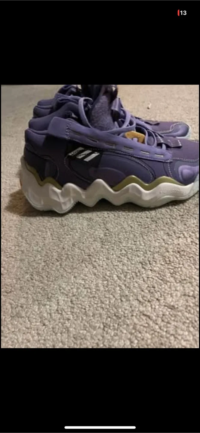 Adidas Exhibit B Wmns Mid Basketball Shoes - Size 7.5 image indicator(3)