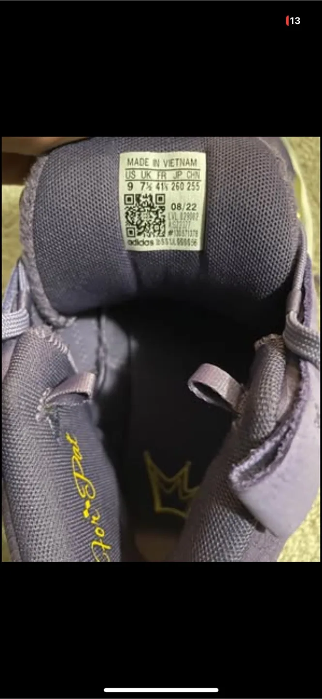 Adidas Exhibit B Wmns Mid Basketball Shoes - Size 7.5 image indicator(5)