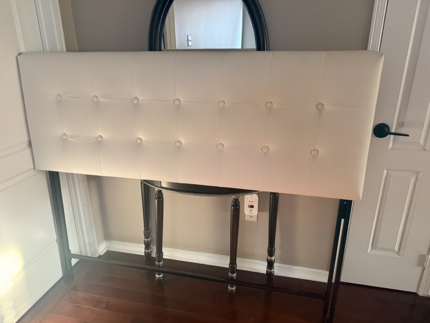 Queen White Headboard