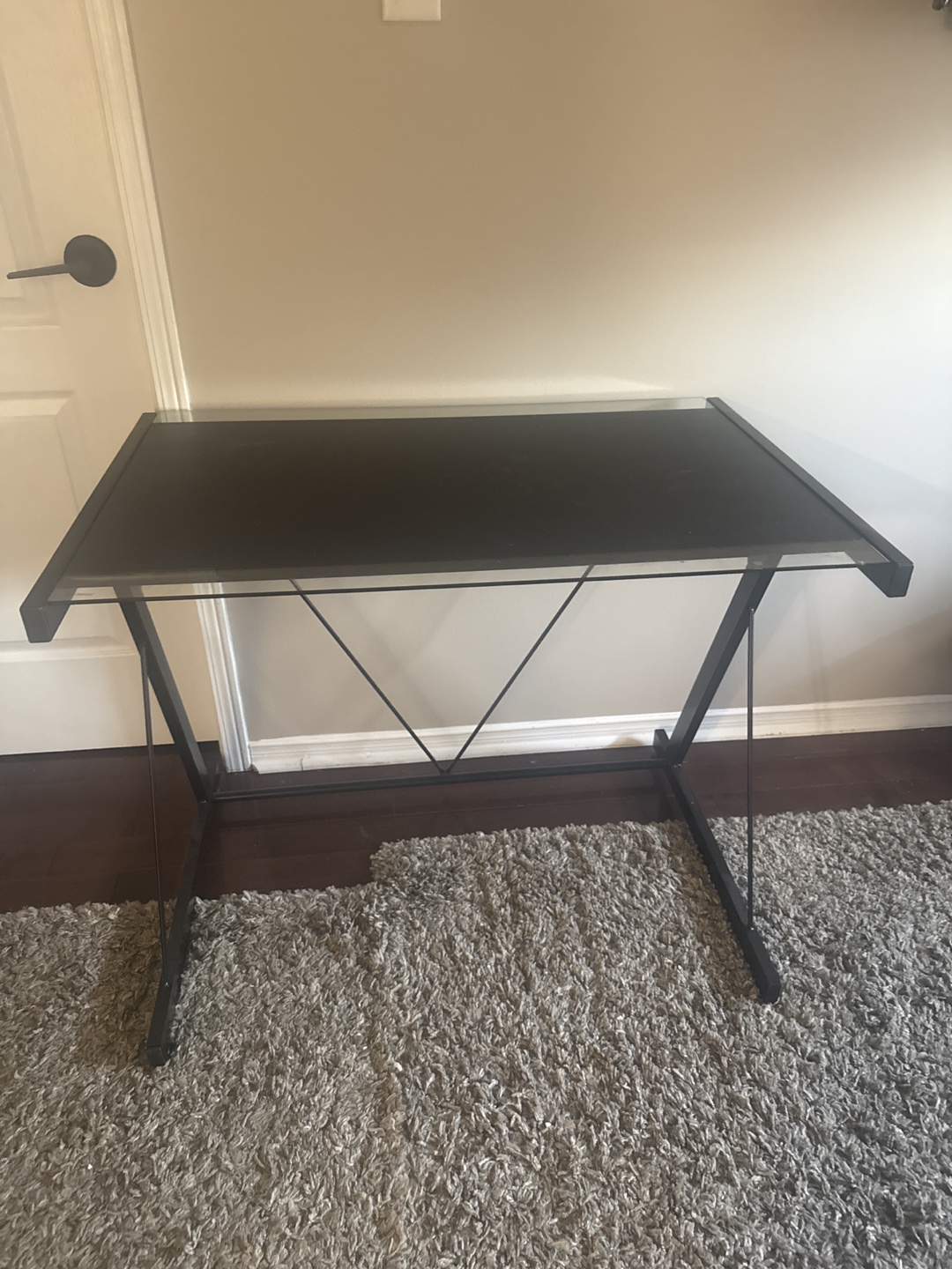 Black Metal Frame Desk