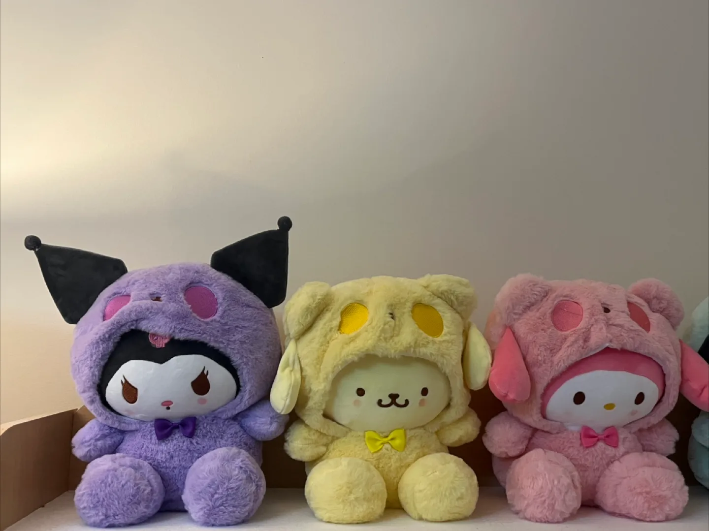 Sanrio Plushies: Kuromi, Pompompurin, My Melody thumbnail