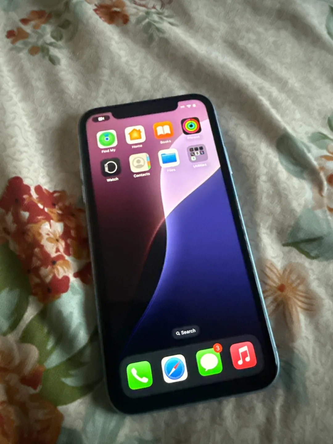 Blue iPhone XR image indicator(2)