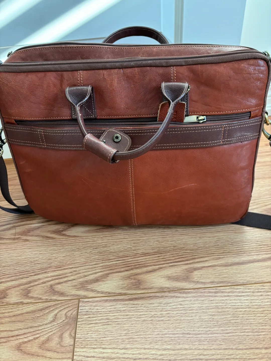 Danier Leather Briefcase - Brown image indicator(2)