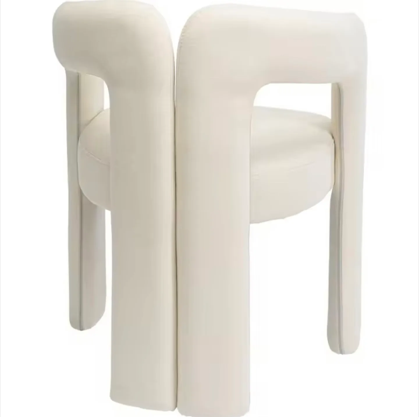 VELVET IVORY ACCENT CHAIR image indicator(8)