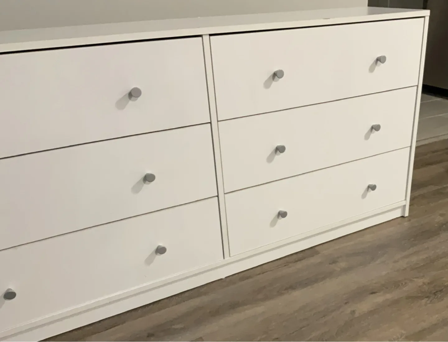 White 6-Drawer Dresser thumbnail