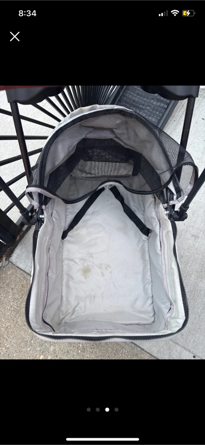 Pet Stroller - Gray image indicator(3)