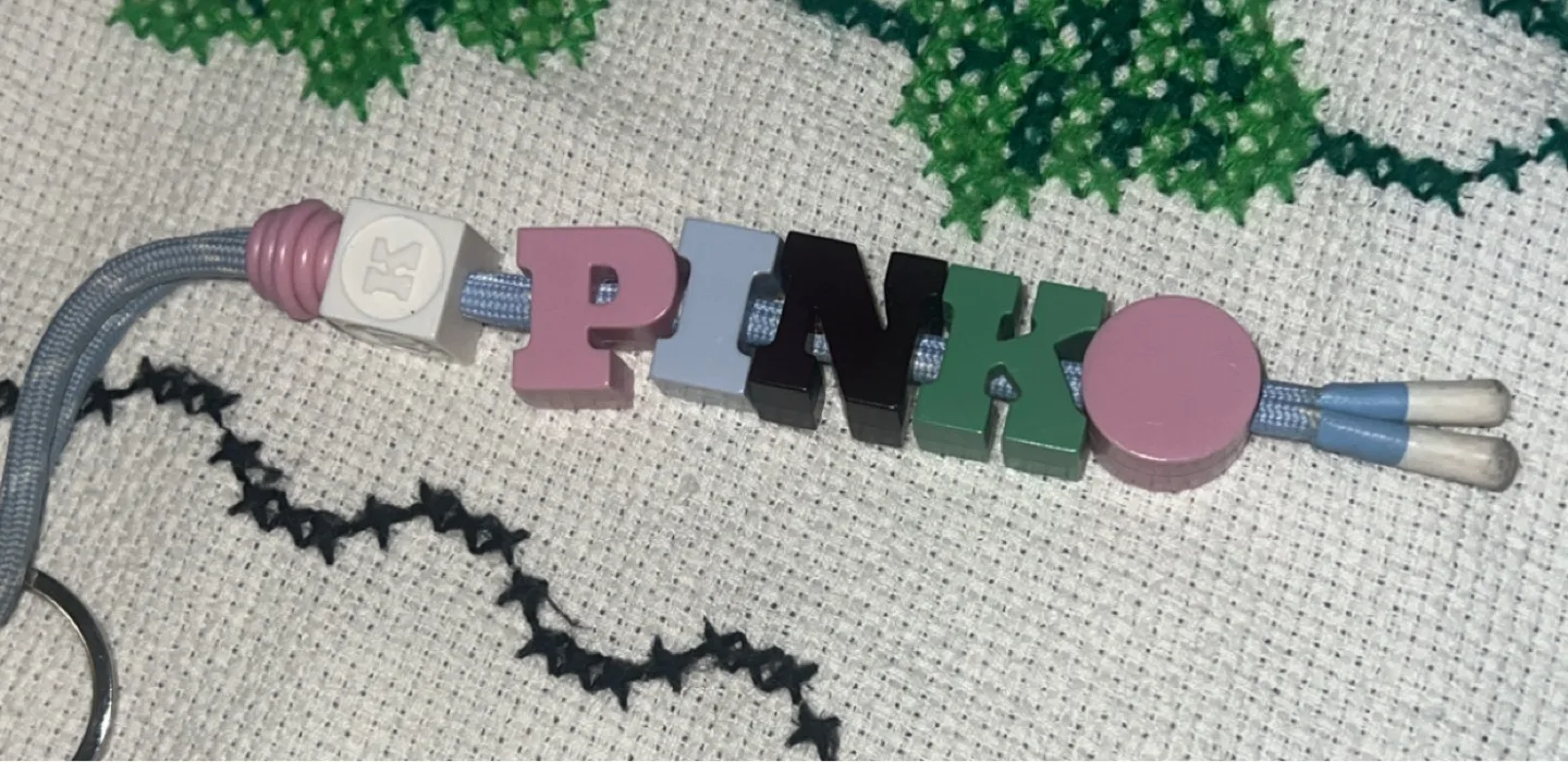 PINK Letter Keychain thumbnail