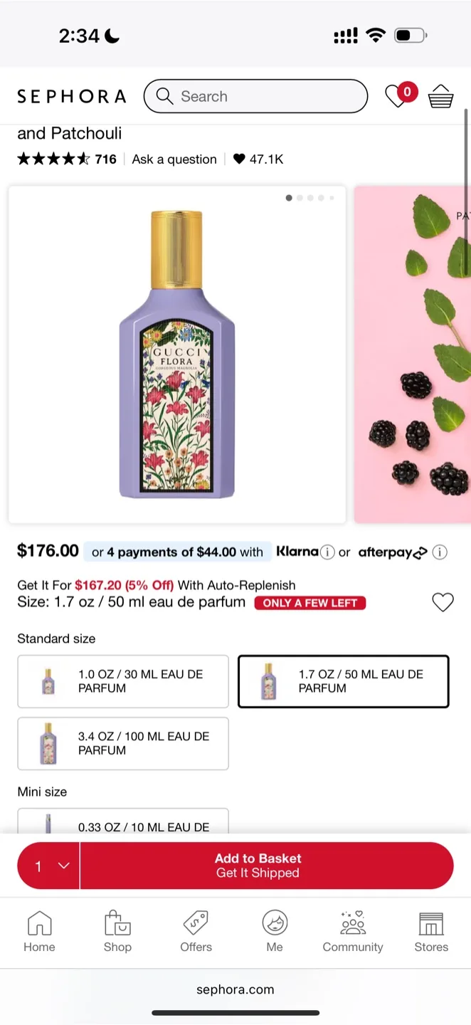 Gucci Flora Gorgeous Magnolia 1.7 oz (50 mL) Parfum image indicator(3)