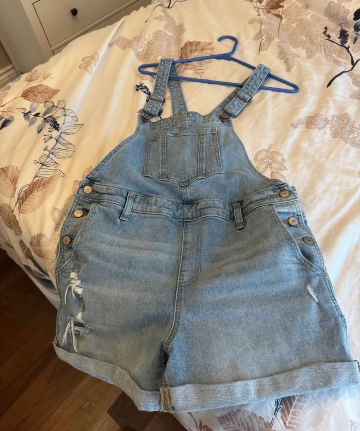 Old Navy Denim Overalls - Size M thumbnail