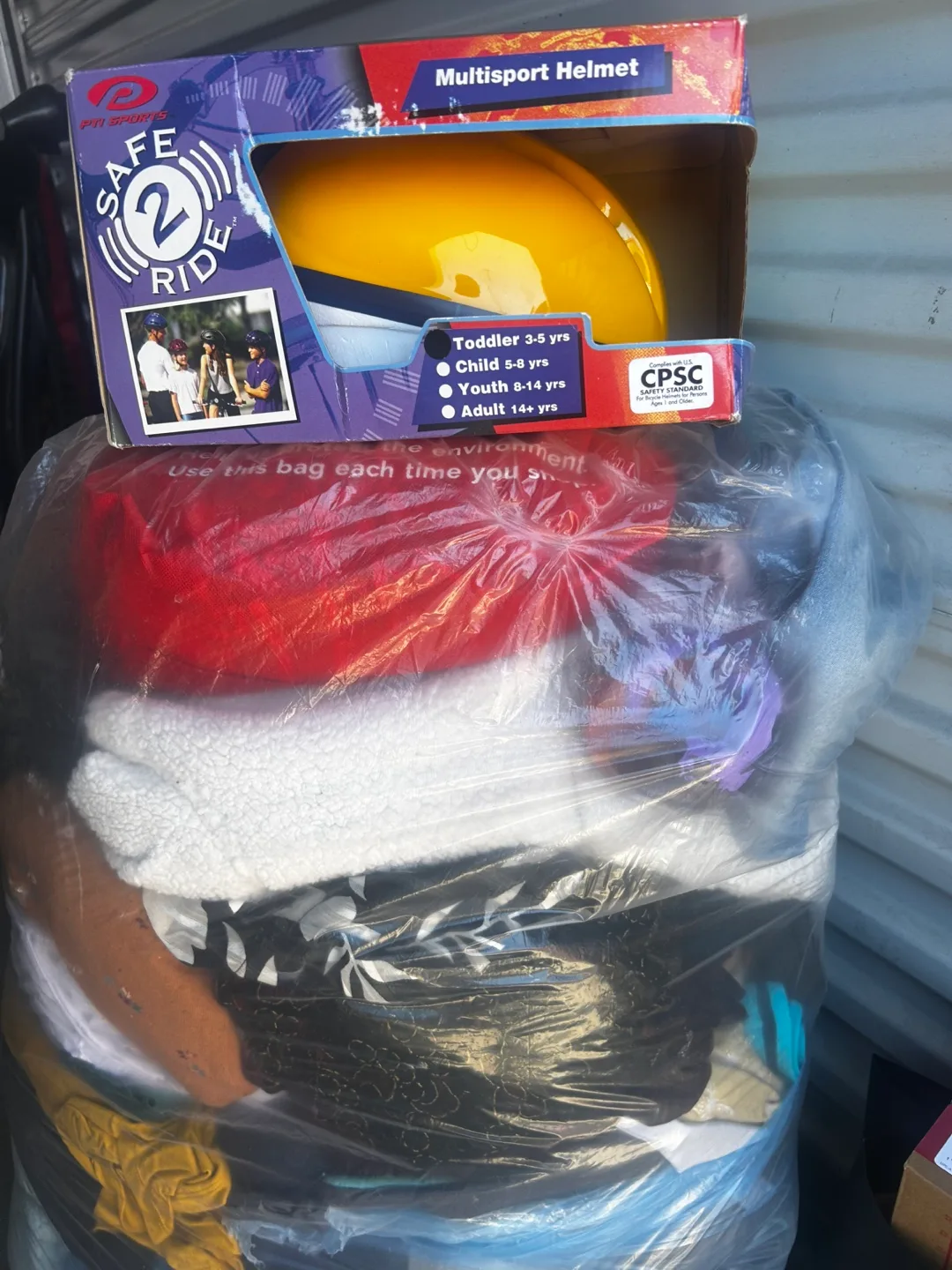 Mixed Clothing Lot & Helmet thumbnail
