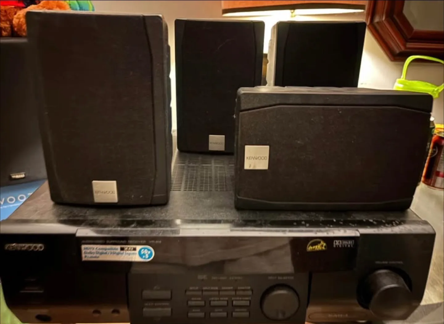 Kenwood VR-416 Audio/Video Surround Receiver with Speakers thumbnail