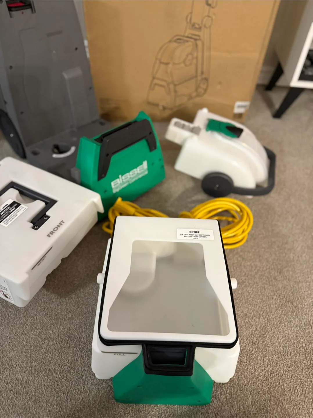 Bissell BigGreen Commercial Deep Cleaning 2 Motor Machine image indicator(3)