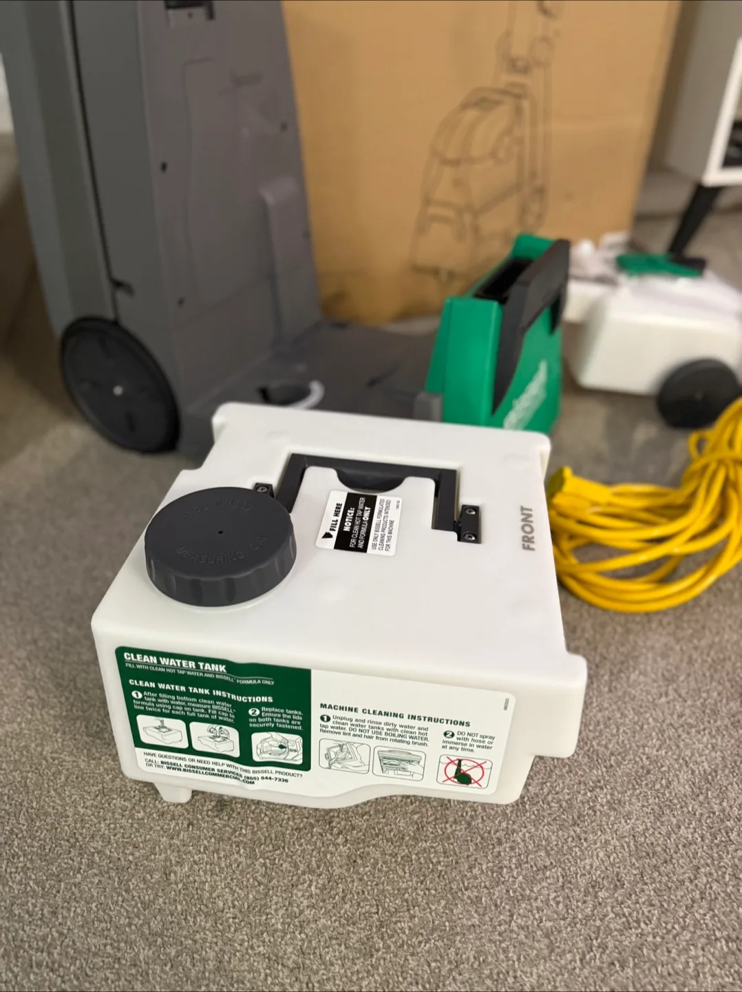 Bissell BigGreen Commercial Deep Cleaning 2 Motor Machine image indicator(2)