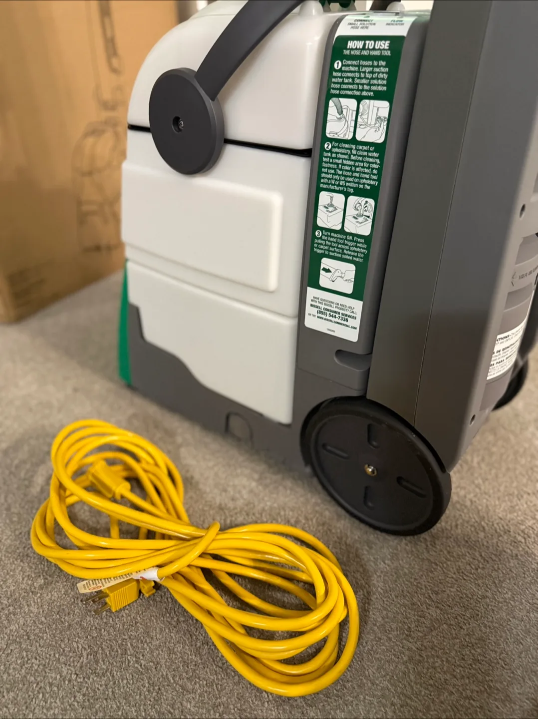 Bissell BigGreen Commercial Deep Cleaning 2 Motor Machine image indicator(9)