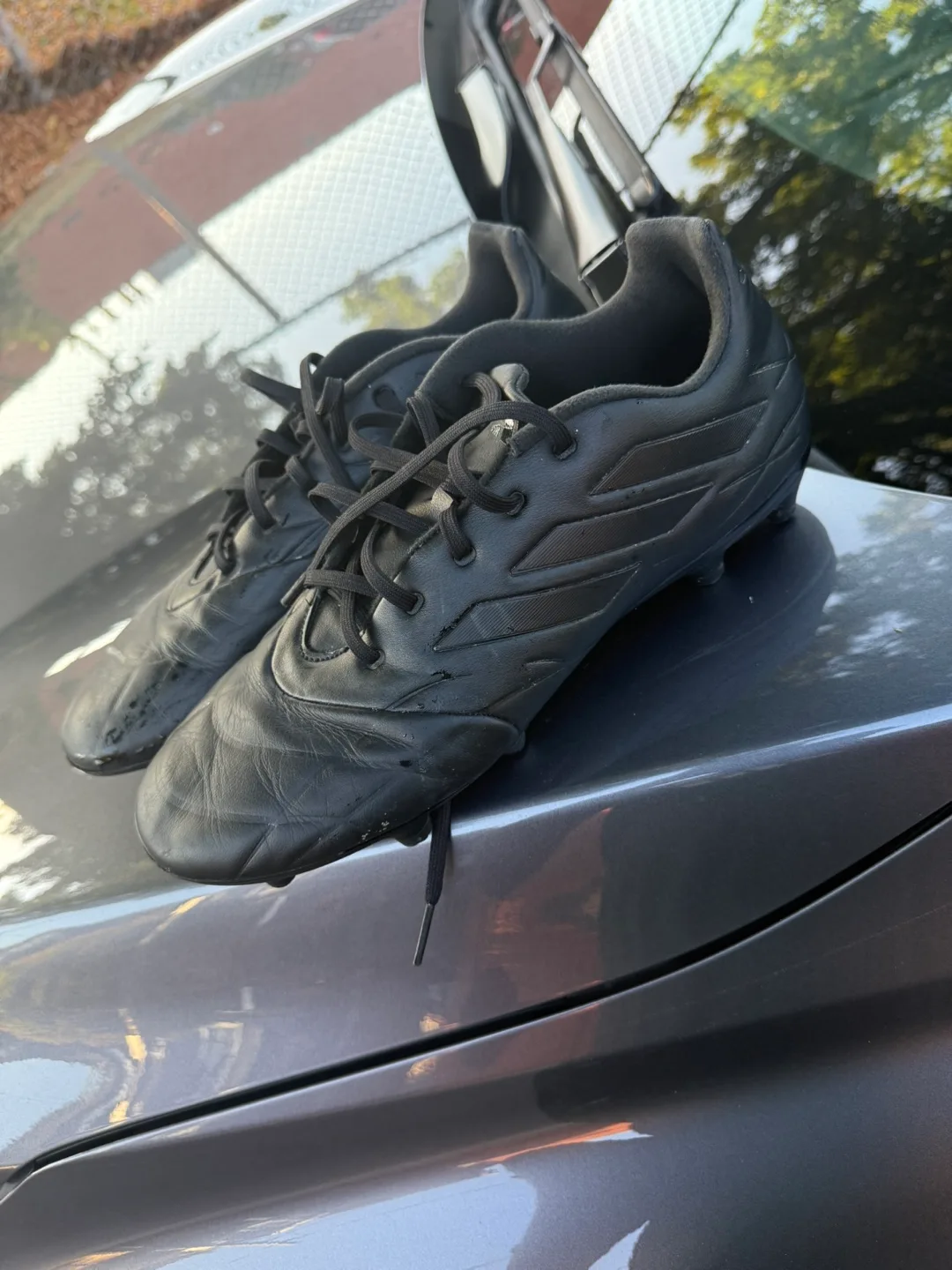 Adidas Black Soccer Cleats ( size 11) thumbnail