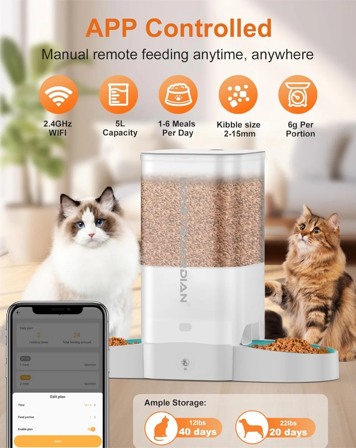 Automatic Pet Feeder image indicator(5)