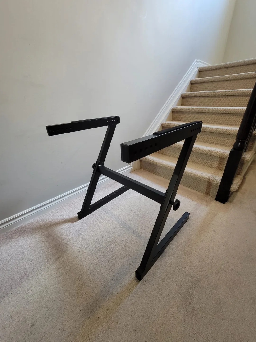 Adjustable Keyboard Stand - Black thumbnail