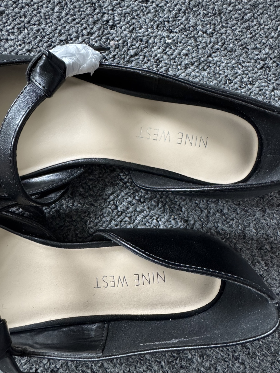 Nine West Black Flats Size 6 - photo 3