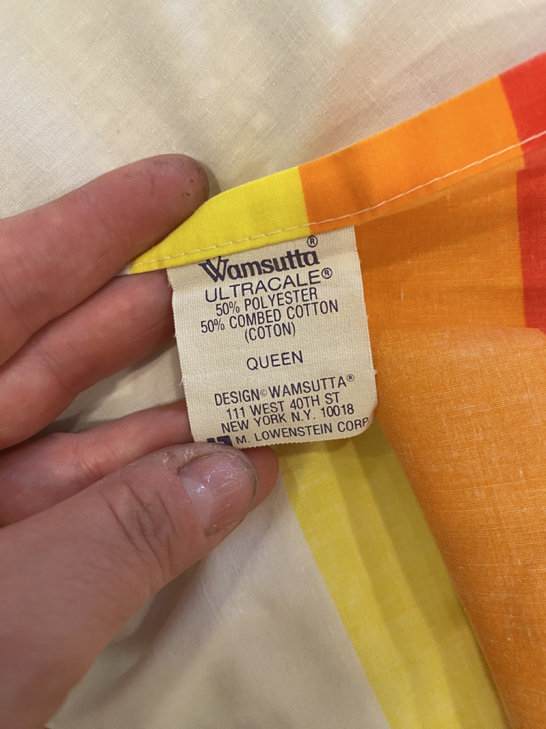 Wamsutta Ultracale Queen Rainbow Bed Sheet - photo 4