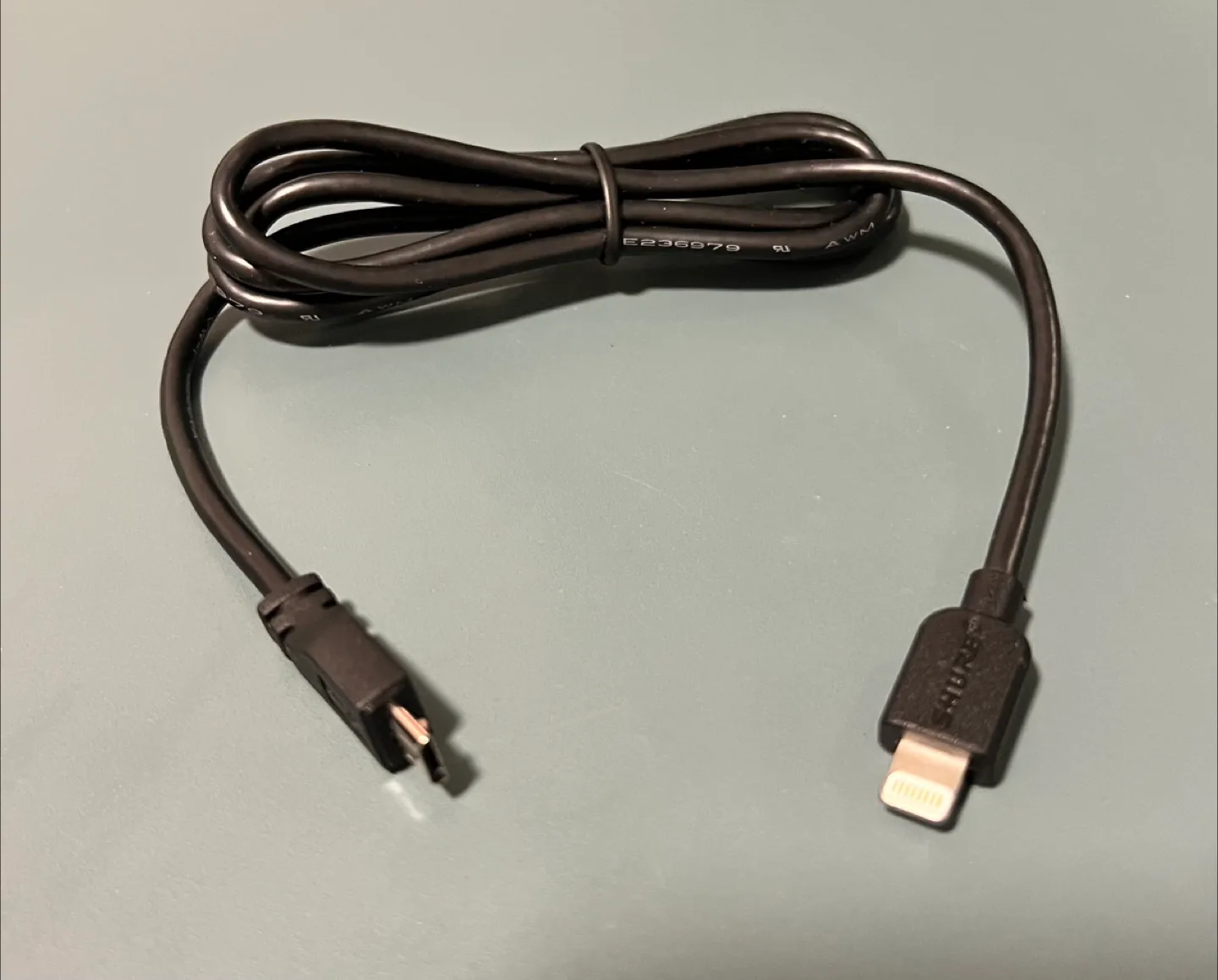 NEW - SHURE Micro-B USB to Lightning cable thumbnail