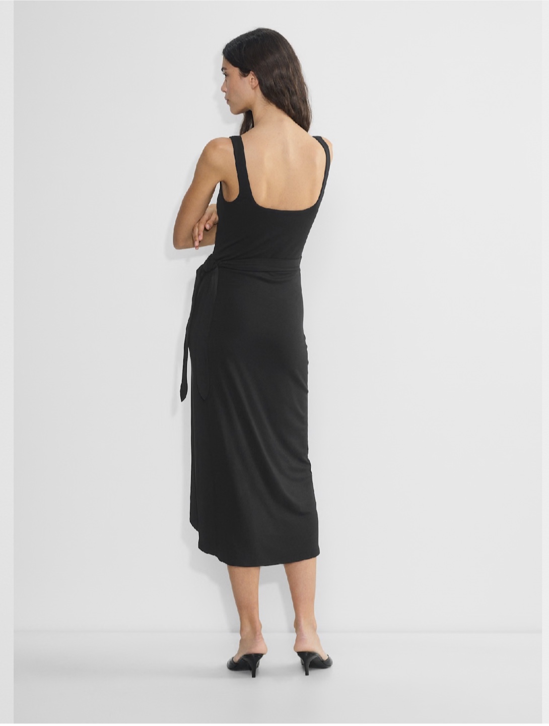 Aritzia Saturn Midi Dress - Black - photo 3