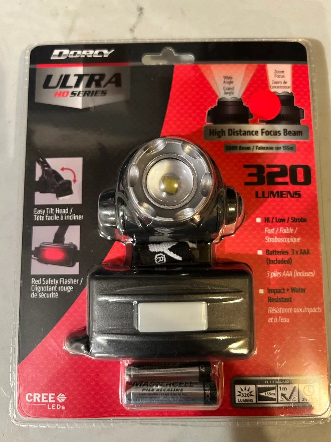 Dorcy Ultra HD Series 320 Lumens Headlamp - New thumbnail