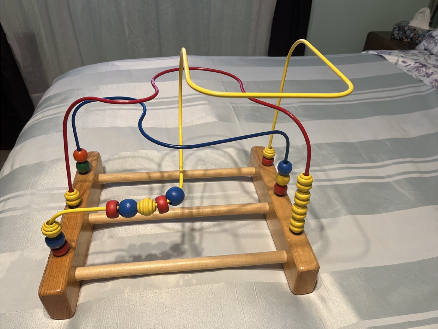 Wooden Bead Maze Toy