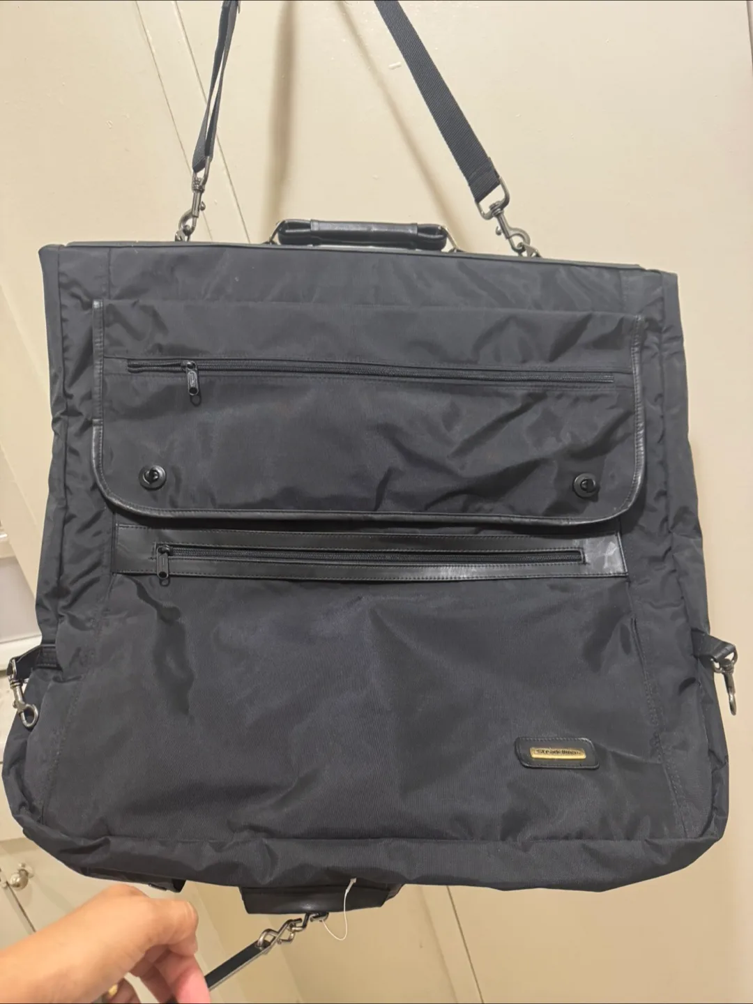 🇨🇦🍁KNOMO London Garment Bag - Black thumbnail