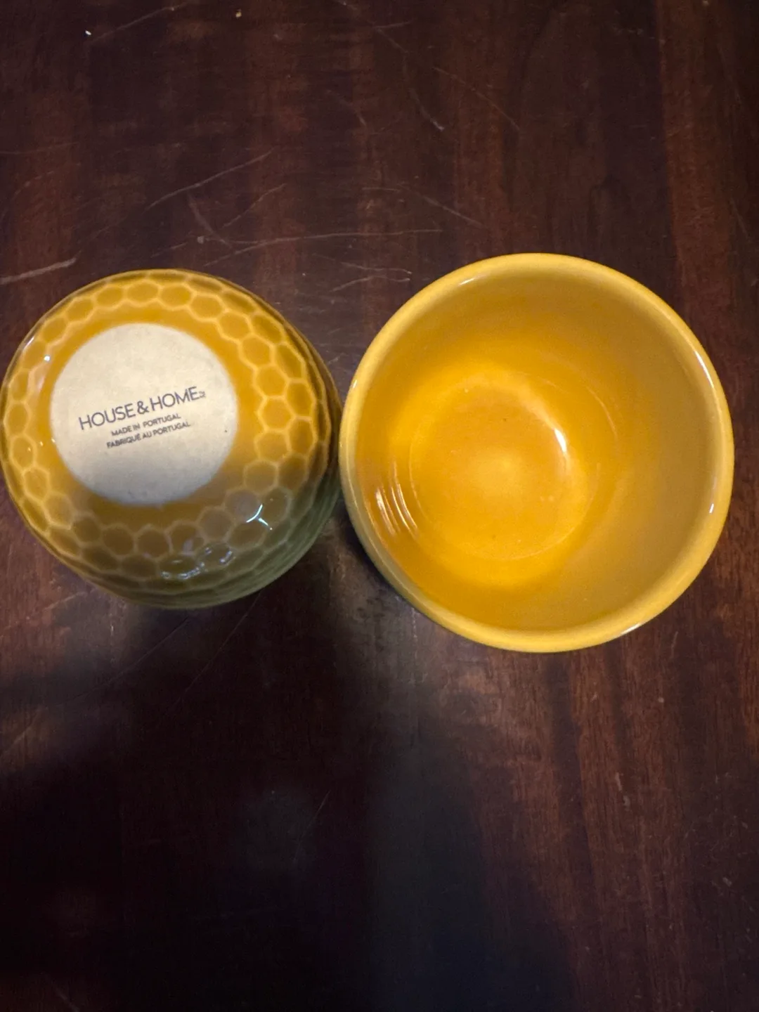 House & Home Honeycomb Bowls - Set of 2 thumbnail