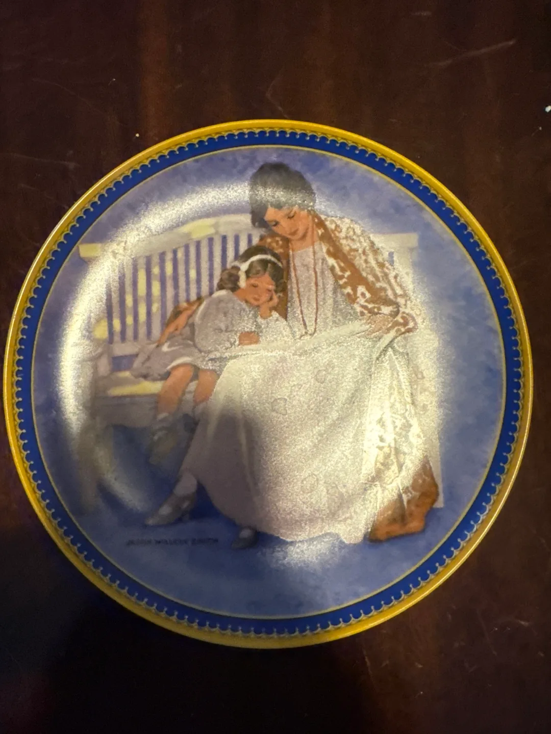 Knowles Mother's Day Plate thumbnail