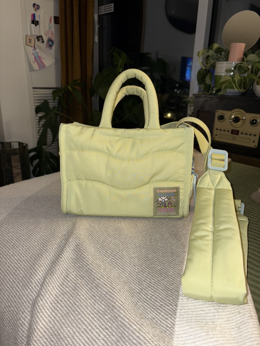 Coach/Coachtopia Top Handle Crossbody Puffy Tote Bag - photo 2