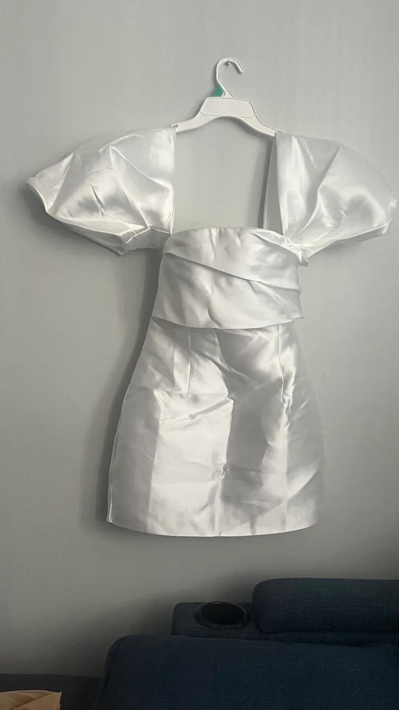 White Mini Dress thumbnail