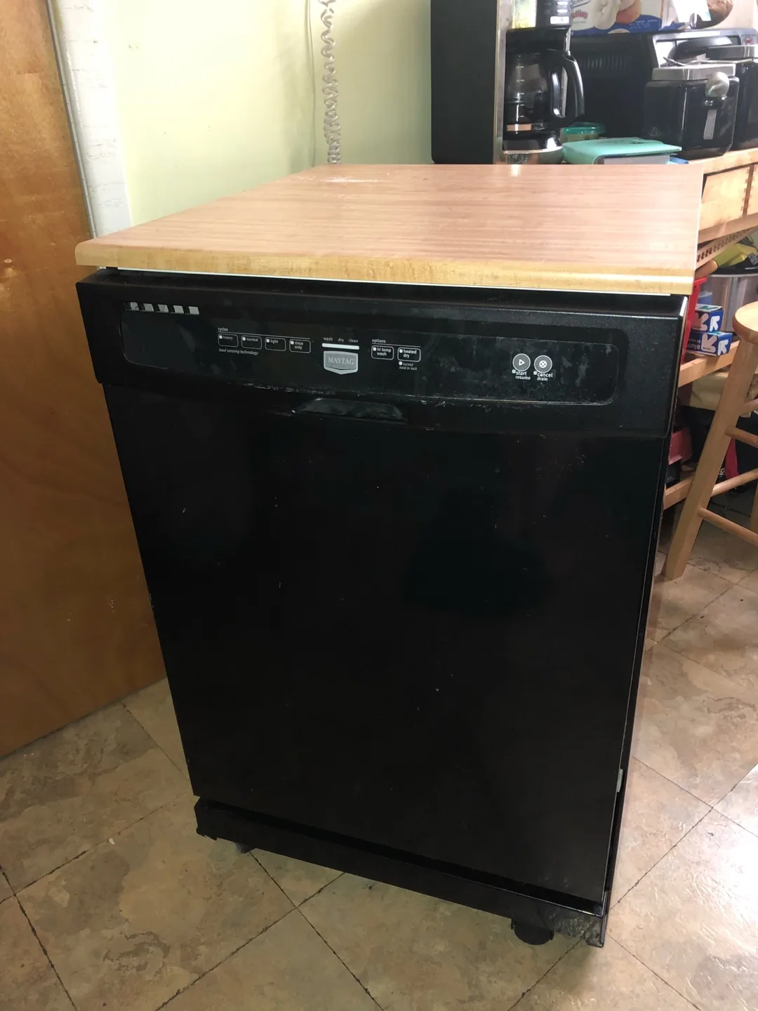 Maytag Portable Dishwasher 34x24x24 thumbnail