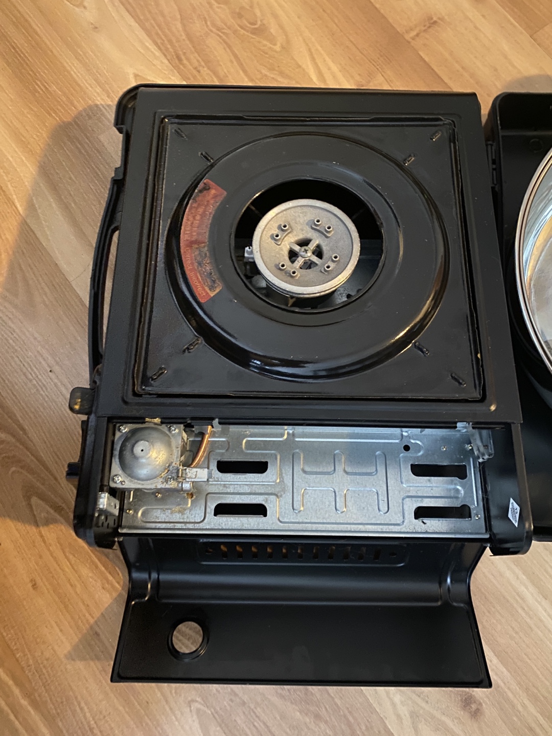 Portable Gas Stove with Pot and Grill Plate