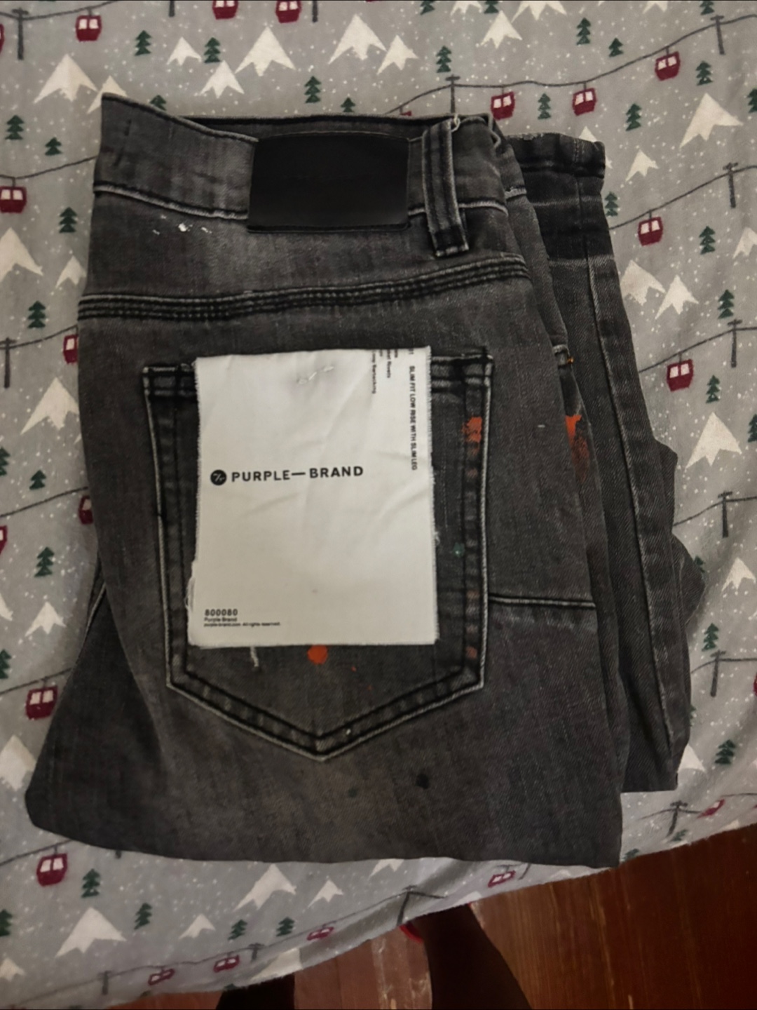 Purple Brand Distressed Jeans