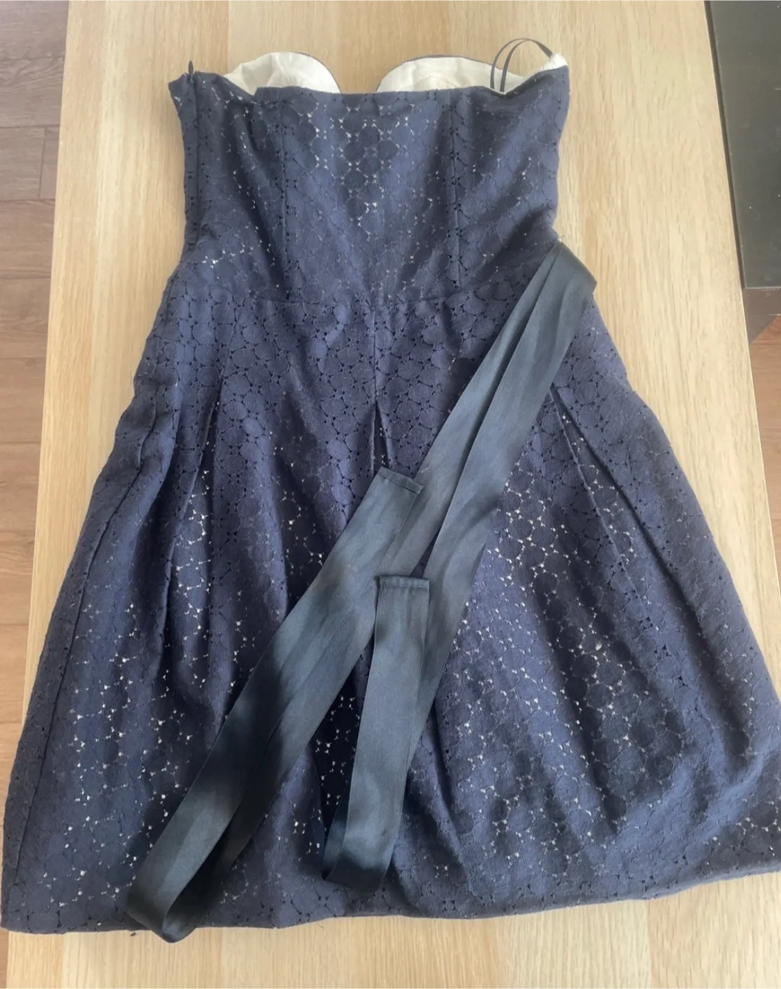 MNG Suit (MANGO) Brand Strapless Mini Dress Size Small image indicator(2)