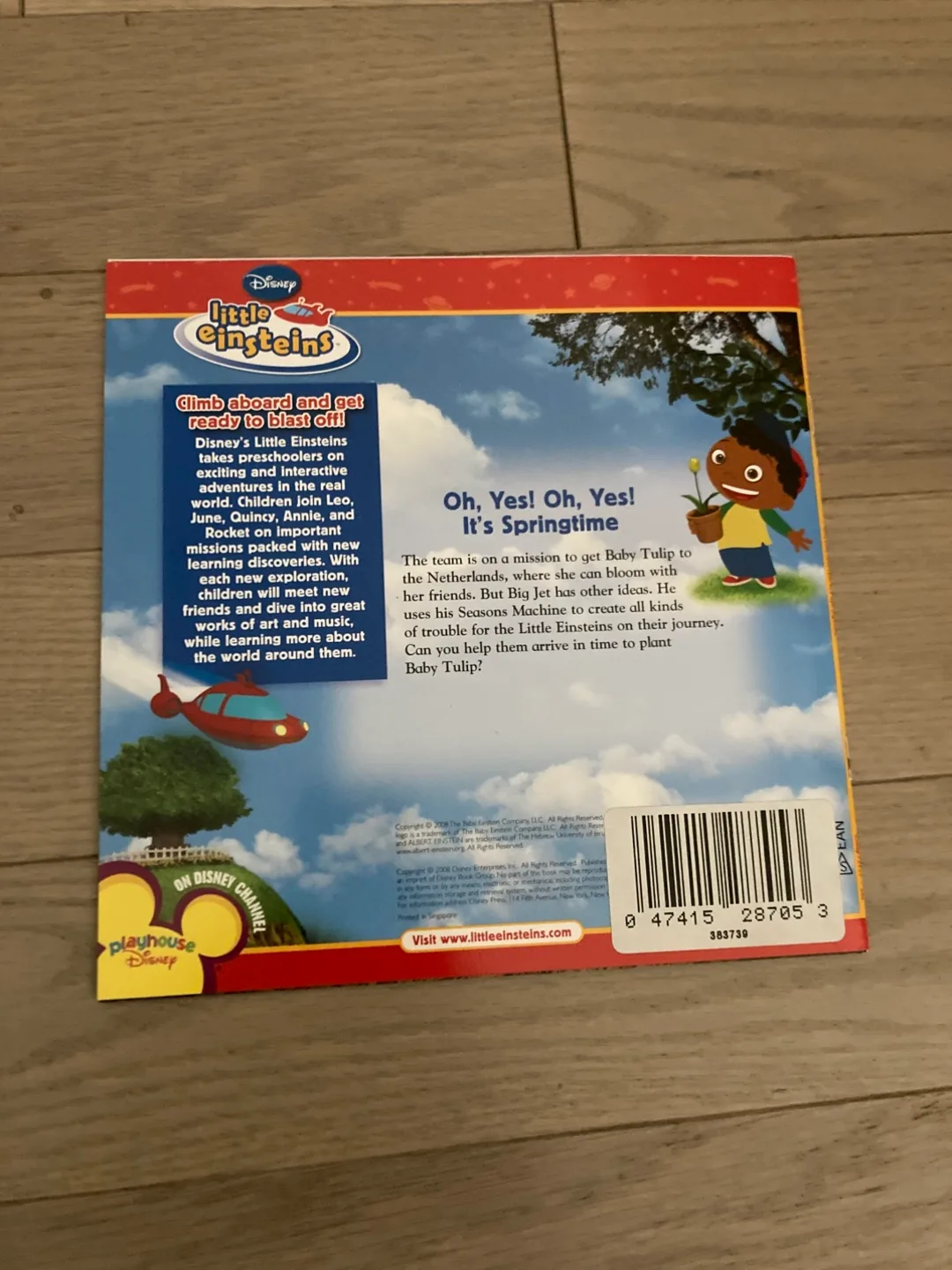 🇨🇦🍁Little Einsteins: Oh, Yes! Oh, Yes! It's Springtime Book image indicator(2)