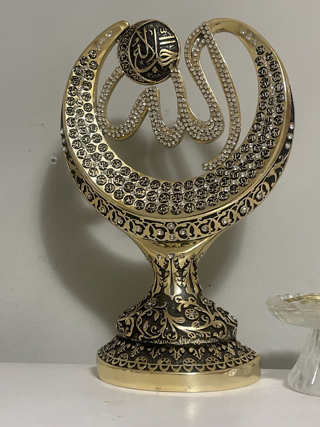 Gold Islamic Table Decor