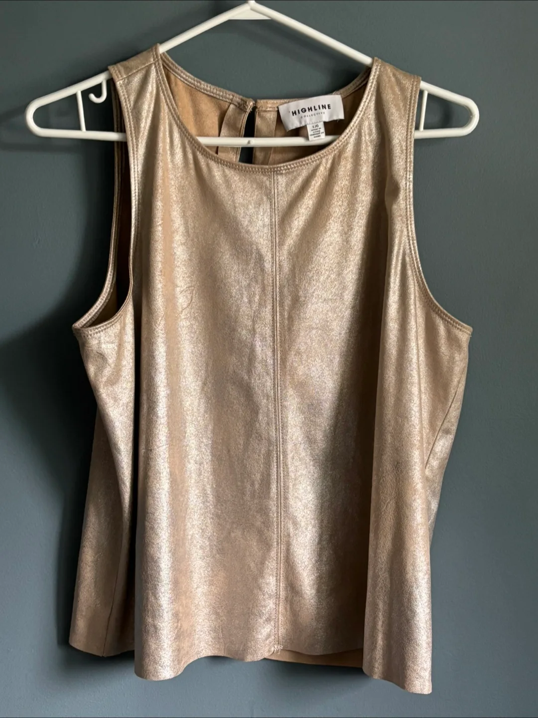 Highline Collective Gold Tank Top - Size L thumbnail