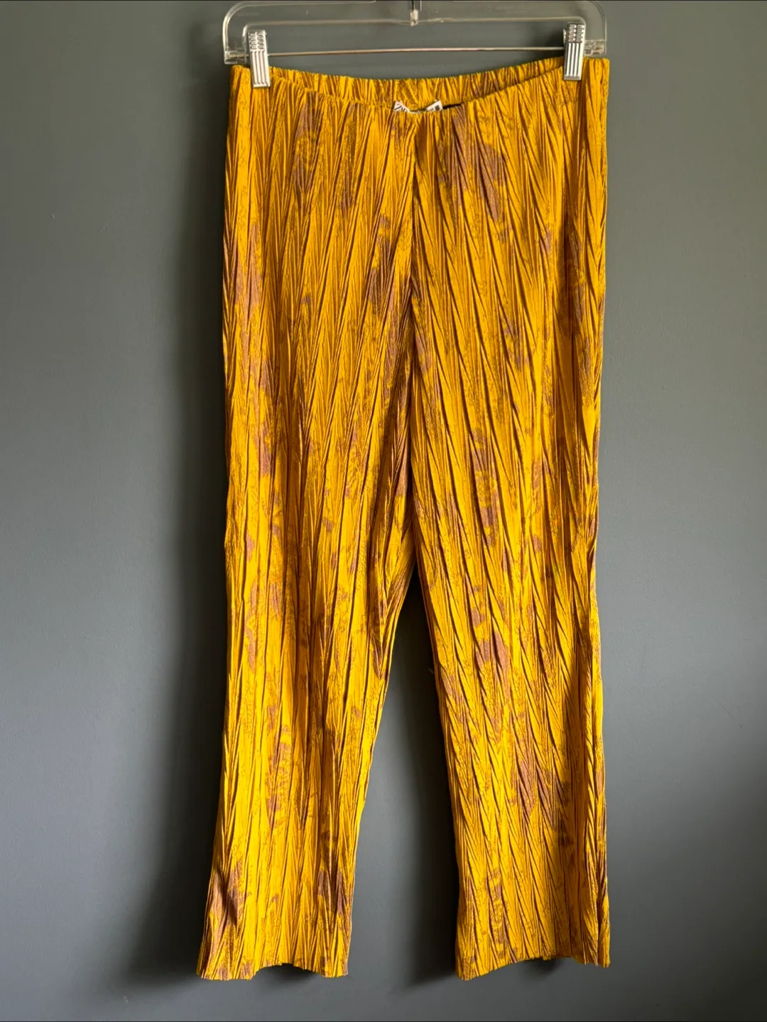 Zara Crinkled Pants - Size M thumbnail