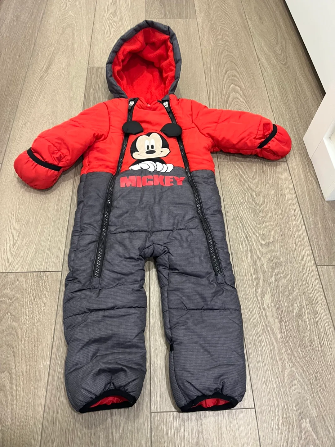 Disney Baby Mickey Snowsuit 18-24M thumbnail