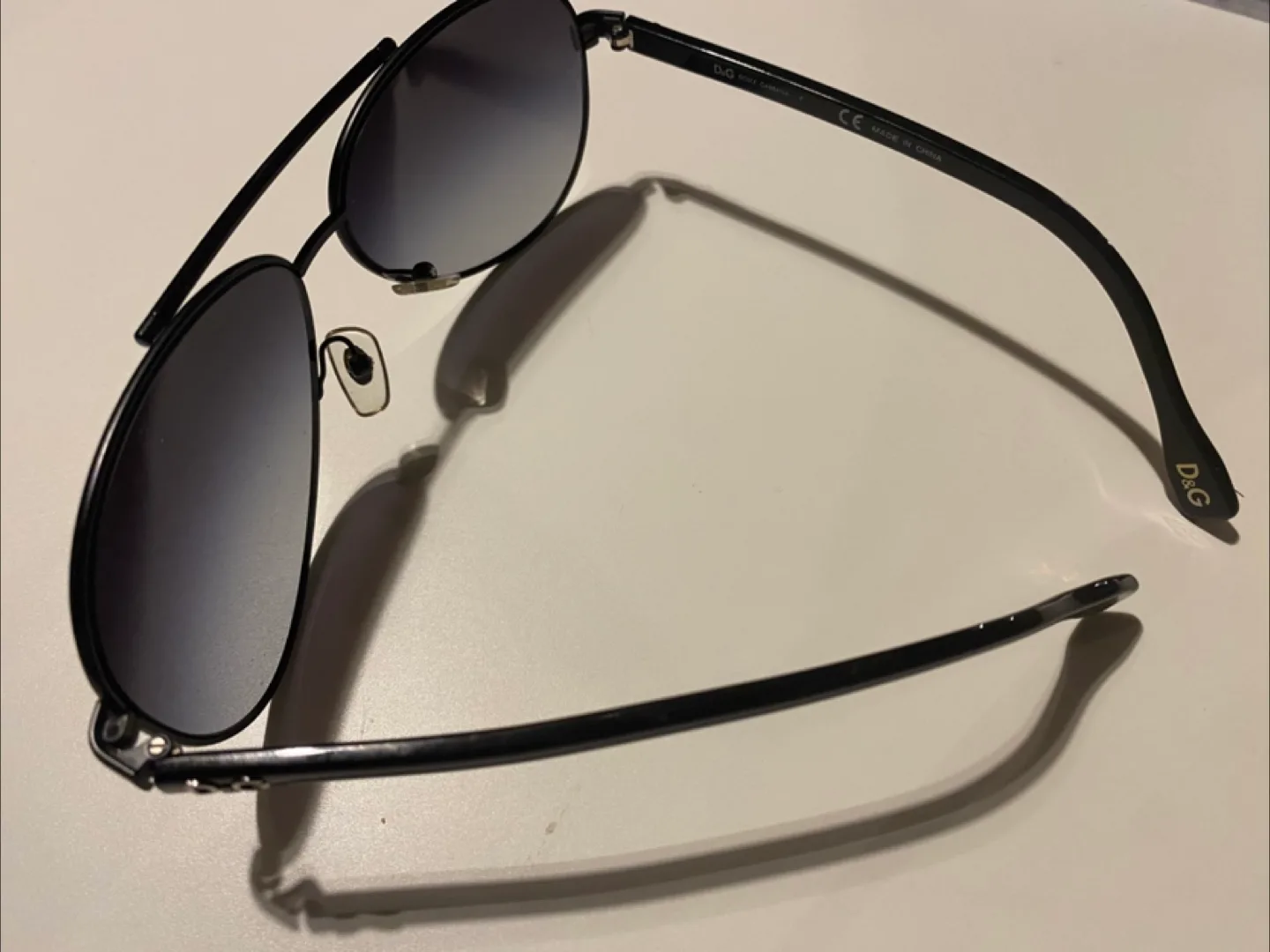 D&G Aviator Sunglasses - Black image indicator(4)