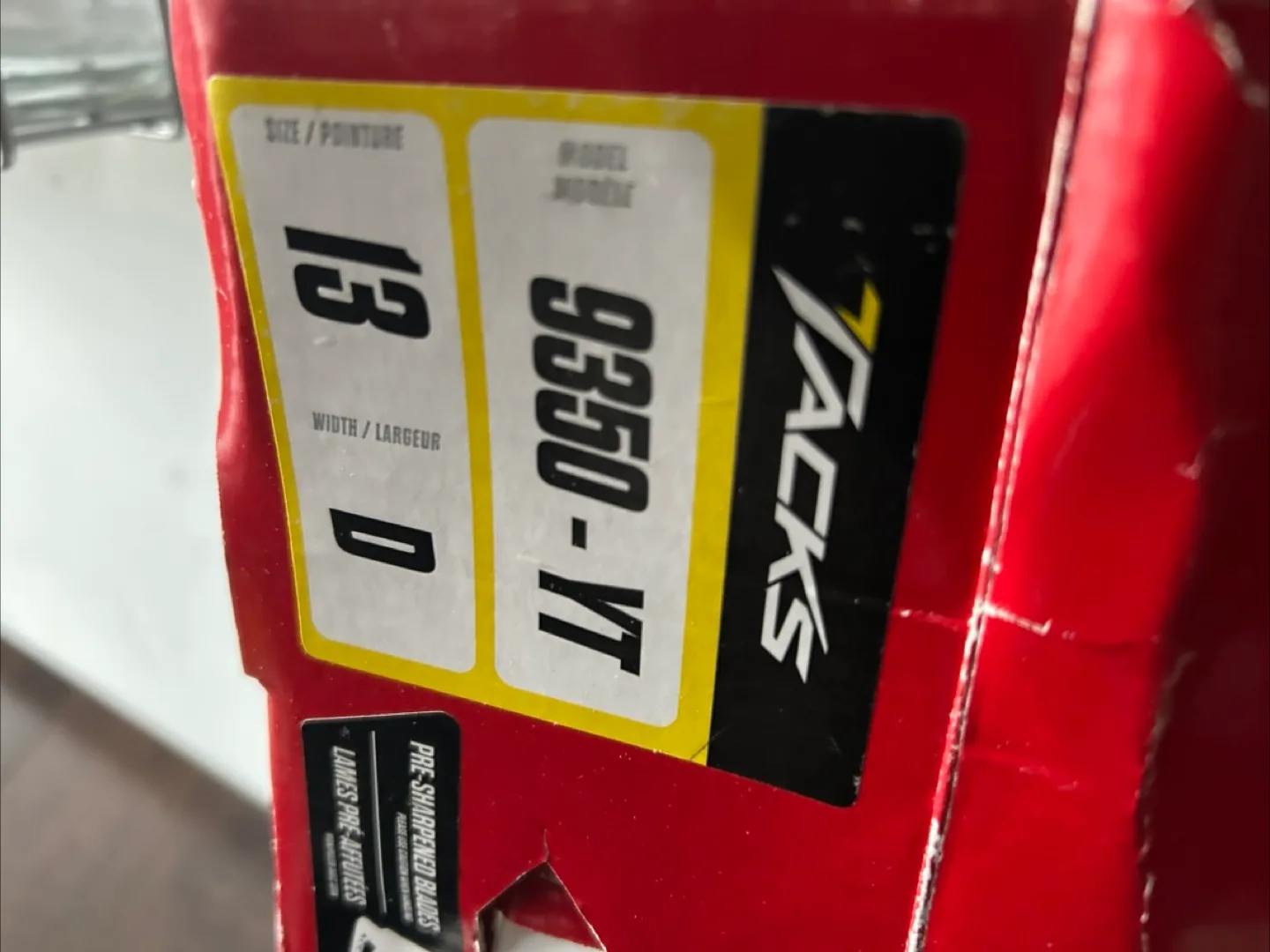 CCM Super Tacks 9350 Ice Skates - Size 13 thumbnail