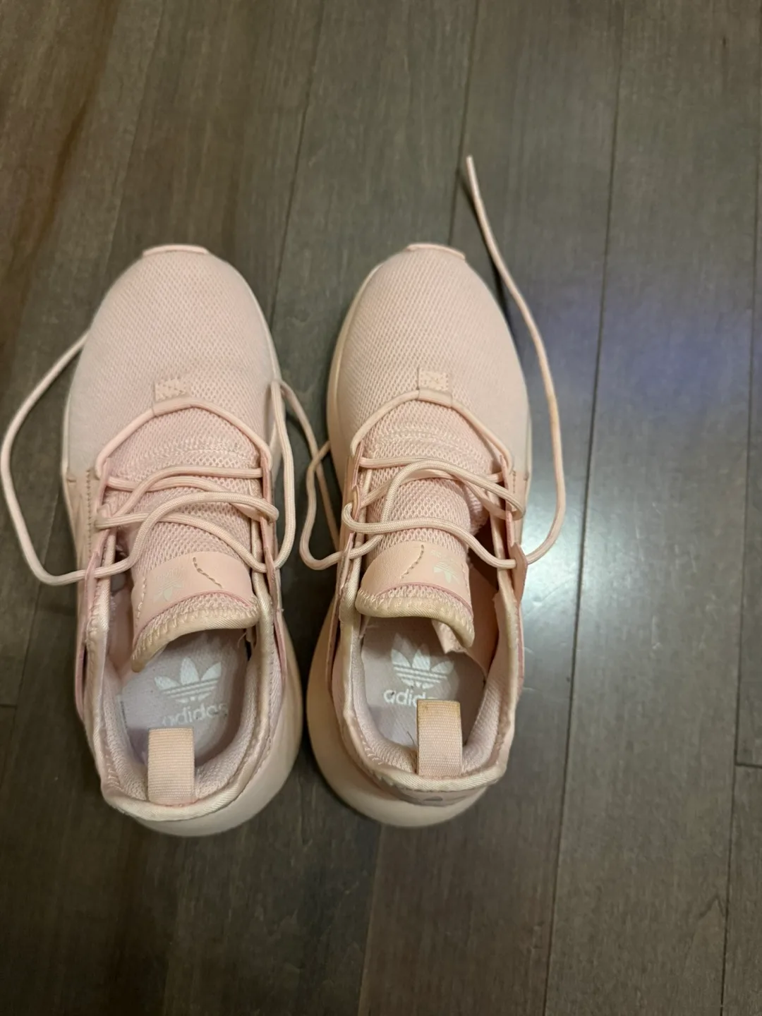 Adidas Pink Sneakers - Youth size 3.5 thumbnail