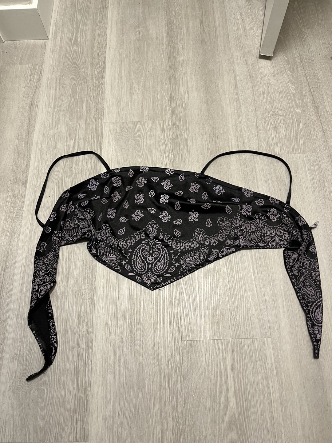 Bandana Print Halter Top