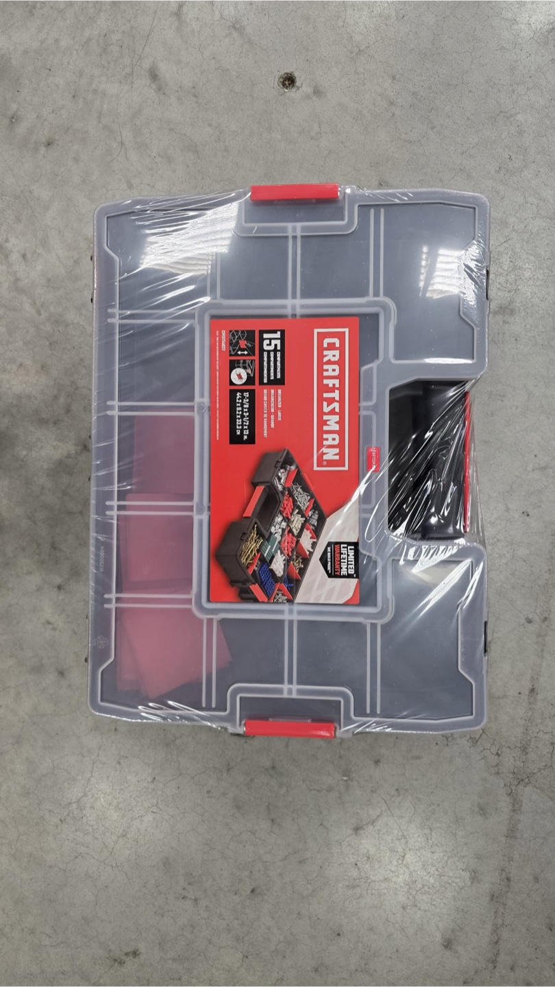 New Craftsman 15-Compartment Organizer